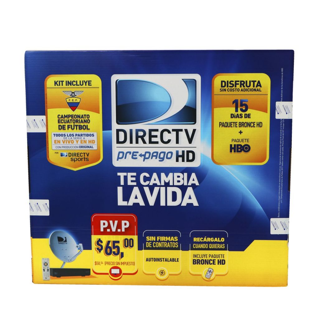 Kit Prepago DIRECTV HD – Ferrisariato