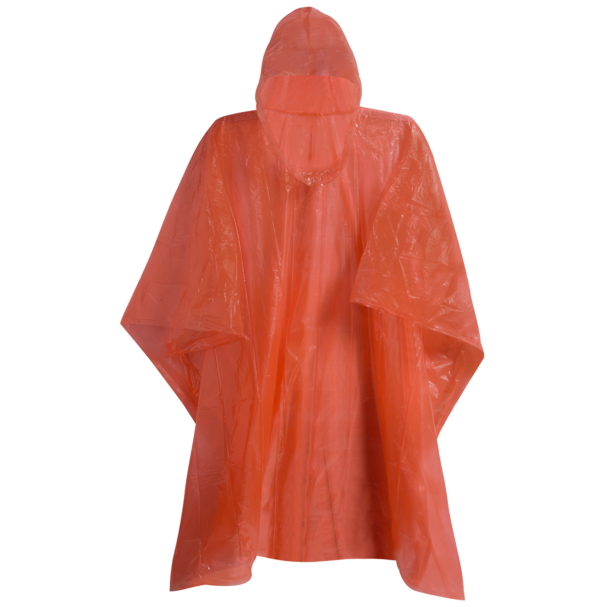 Poncho Impermeable Great Desechable Rojo 130 x 100 cm